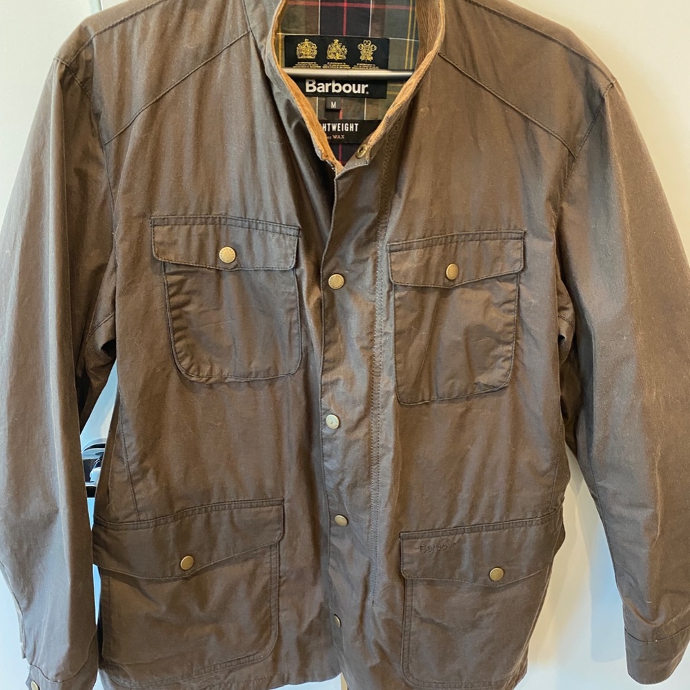 Barbour Ogston Lightweight Wax Jacket